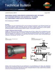 Mikrobiologisch Induzierte Korrosion (MIC)