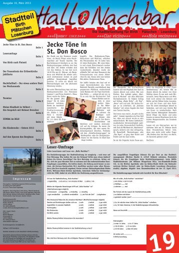 Ausgabe 19, März 2013 - Stadt Velbert