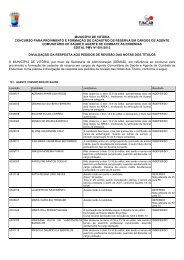 Divulgação da Resposta aos Pedidos de Revisão das