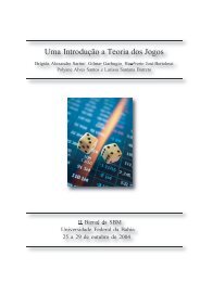 UM POUCO SOBRE A TEORIA DOS JOGOS NO DIREITO. - Curso RDP