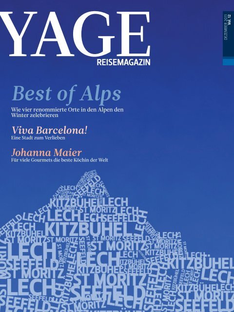 Yage Reisemagazin.com No.1