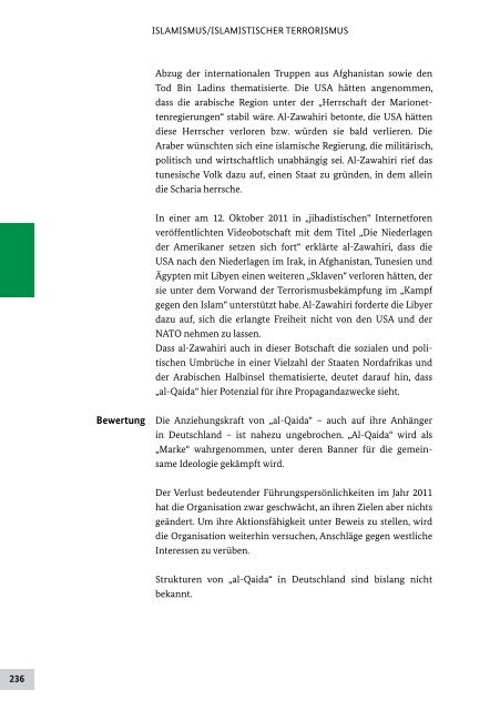 Verfassungsschutzbericht 2011 (PDF, 6 MB, barrierefrei) - des ...