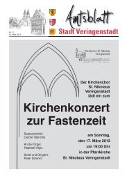 Kirchenkonzert zur Fastenzeit - Veringenstadt