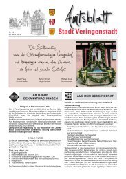 Amtsblatt KW 13 - Veringenstadt