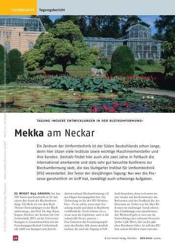 Mekka am Neckar (2 MB) - Henrich Publikationen GmbH
