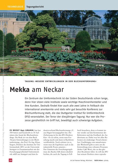 Mekka am Neckar (2 MB) - Henrich Publikationen GmbH