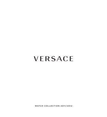 WATCH COLLECTION 2011/2012 - Versace