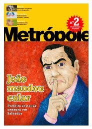 Prefeito restaura censura em Salvador - Revista Metrópole