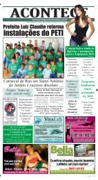 Prefeito Luiz Claudio reforma - jornal acontece