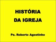 HISTÓRIA DA IGREJA - Paróquia Nossa Senhora da Piedade