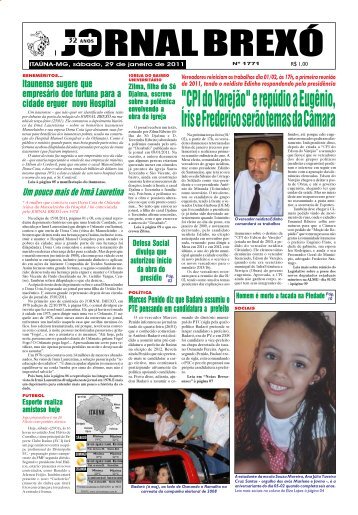 "CPI do Varejão" e repúdio a Eugênio, Íris e Frederico ... - Jornal Brexó