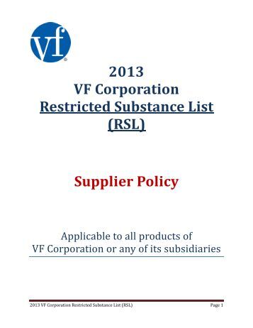 Suppliers of substances, preparations and articles shall screen the REACH restriction list for the restriction most relevant to the products and ensure that the presence of restricted substances in products do not exceed threshold limits set by REACH. Some restricted substances are on .