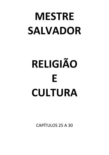 mestre salvador religião e cultura - Charles Guimarães Filho