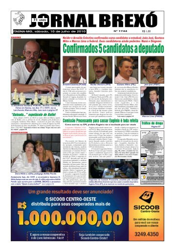 Confirmados 5 candidatos a deputado - Jornal Brexó