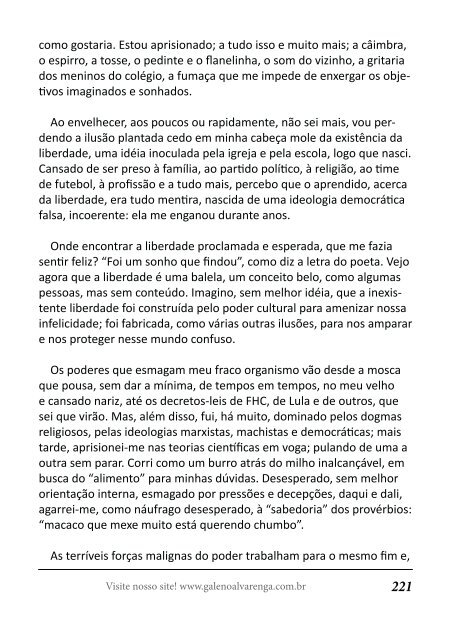 clique aqui para Baixar esse Livro! - Galeno Alvarenga