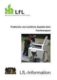 Gesetzliche Regelungen zum Fischtransport - VFG