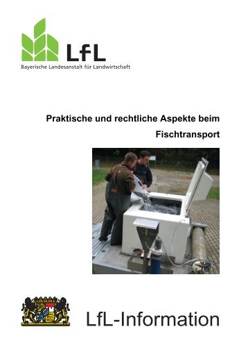Gesetzliche Regelungen zum Fischtransport - VFG