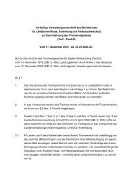 Link zur Verwaltungsvorschrift Fischereigestz - VFG