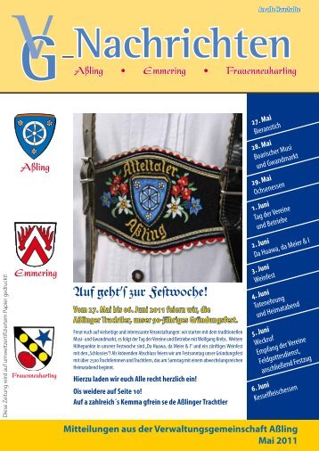 VG Nachrichten Mai - Gemeinde Aßling