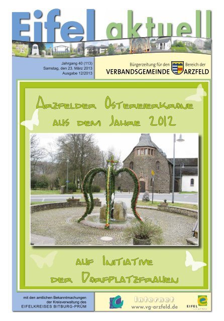 Ausgabe 12 - Verbandsgemeinde Arzfeld