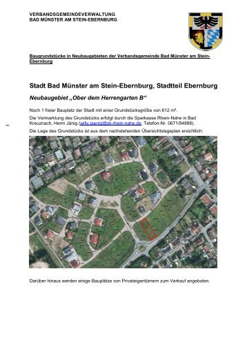 Stadt Bad Münster-Ebernburg und Ortsgemeinde Traisen