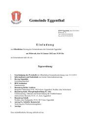 Gemeinde Eggenthal