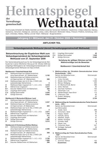wethau tal_amtl_21 - Verbandsgemeinde Wethautal