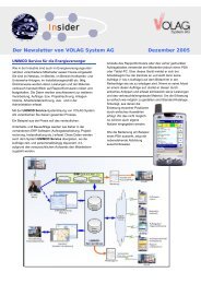 Insider - Volag System AG