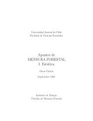 Apuntes de MENSURA FORESTAL I. Estática - Web Space