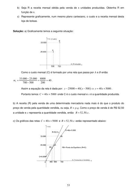 Disciplina: Matemática para o Ensino Básico IV - UFPB Virtual