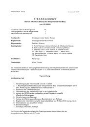 Niederschrift - Verbandsgemeinde Hagenbach