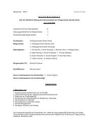 Nieder- schrift - Verbandsgemeinde Hagenbach