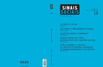 Revista Sinais Sociais N19 pdf - Sesc