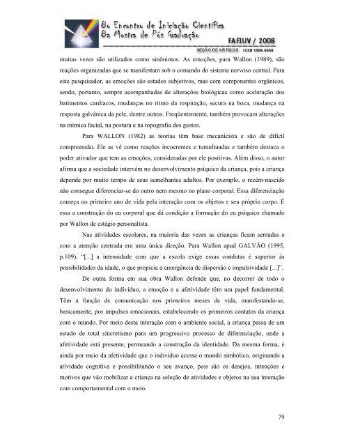 1 A INFLUÊNCIA DA RELAÇÃO PROFESSOR-ALUNO PARA ... - IEPS