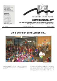 Ausgabe 18 vom 19.09.2012 - Verwaltungsgemeinschaft Höchstädt ...