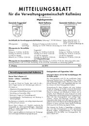 MITTEILUNGSBLATT