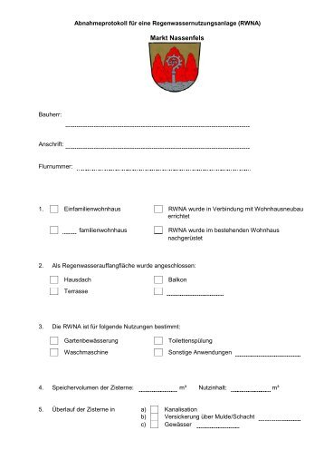 Abnahmeprotokoll im PDF-Format