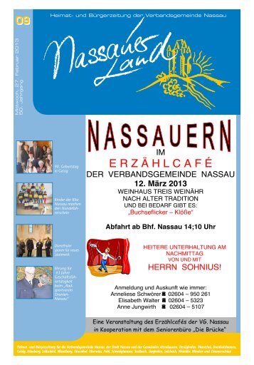 Nassauer Land 09-2013 - Verbandsgemeinde Nassau