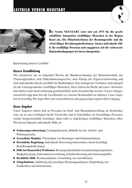 JAHRESBERICHT 2004 NEUSTART - Verein NEUSTART