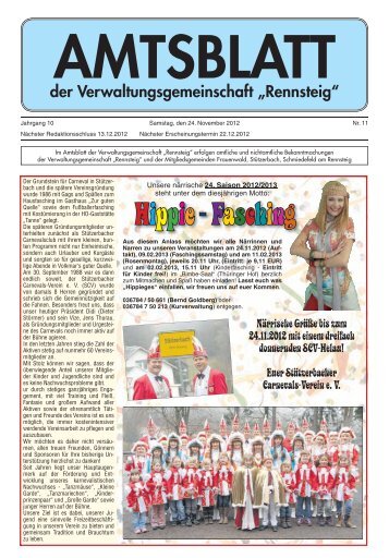 Hippie-Fasching - VG Rennsteig