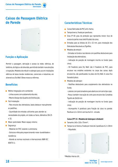 Catálogo Predial Eletricidade - MAPI COMERCIAL