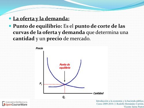 Oferta y demanda. Elasticidad. Elasticidad-precio de la demanda ...