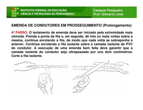 1 - Ferramentas para Instalações Elétricas - Prof. Gilmário Lima