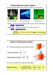 Elasticidade dos corpos rígidos - Figaro