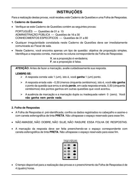 Prova - Engenheiro Eletricista - Concursos