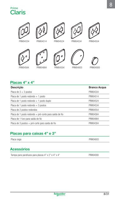 Manual e Catálogo do Eletricista - Schneider Electric