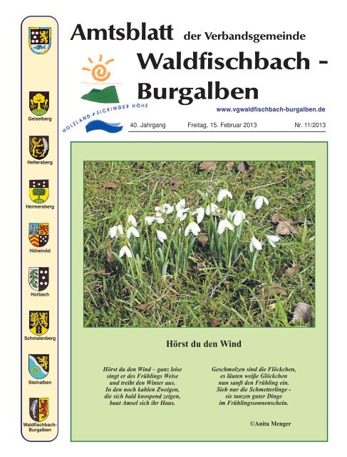 Verbandsgemeinde Waldfischbach Burgalben