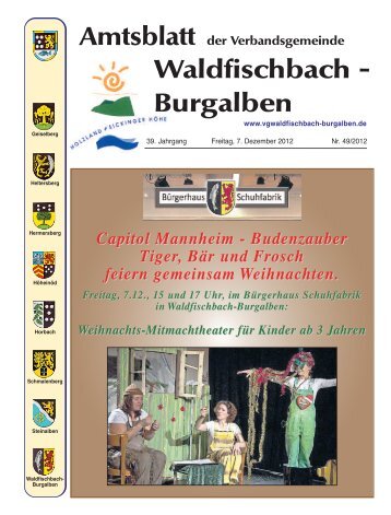 Waldfischbach - Burgalben - Verbandsgemeinde Waldfischbach ...