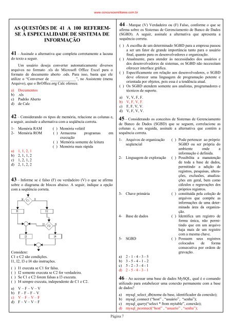 Prova do EAGS - Concursos Militares