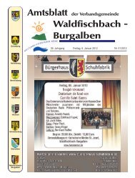 Verbandsgemeinde Waldfischbach-Burgalben